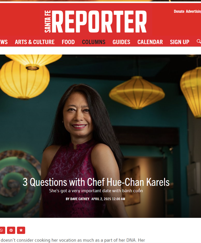 Santa Fe Reporter Cover April 2025