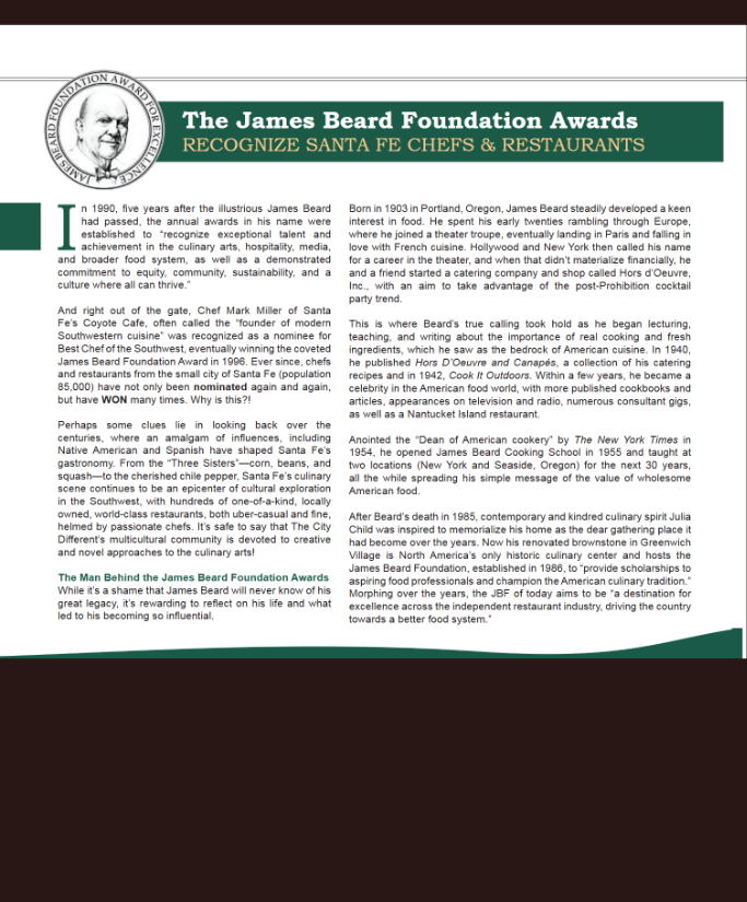 James Beard Foundation Awards