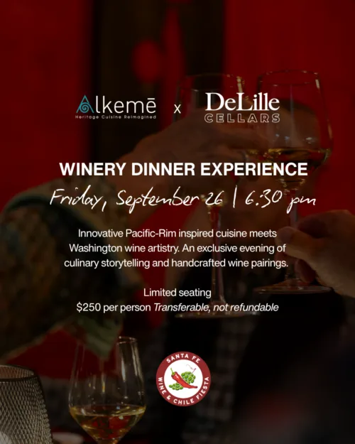 Winery Dinner Experience September 26, 2025