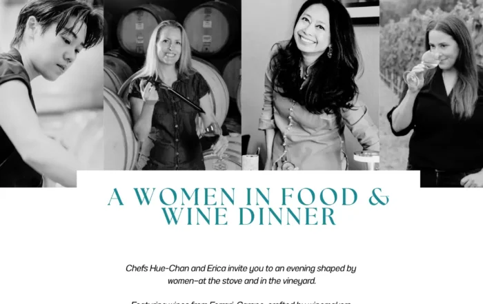 2026 Women in Food Wine Dinner
